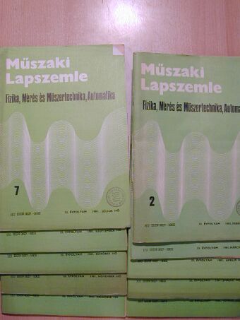 Műszaki Lapszemle 1981. (Nem teljes évfolyam) [antikvár]