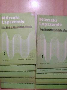 Műszaki Lapszemle 1981. (Nem teljes évfolyam) [antikvár]