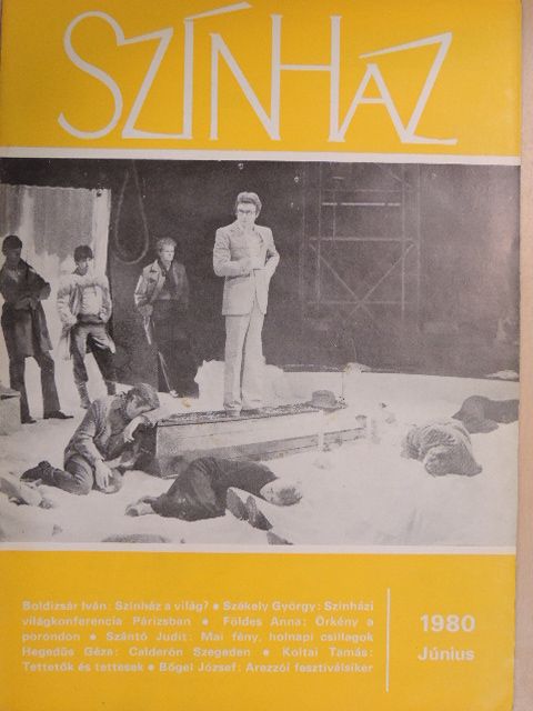 Bőgel József - Színház 1980. június [antikvár]