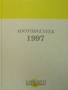 Dr. Vámosi-Nagy Szabolcs - Adótörvények 1997 [antikvár]