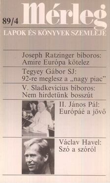 Boór János - Mérleg 1989/4 [antikvár]