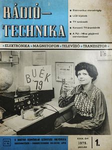 Bassó Andor - Rádiótechnika 1979. január [antikvár]