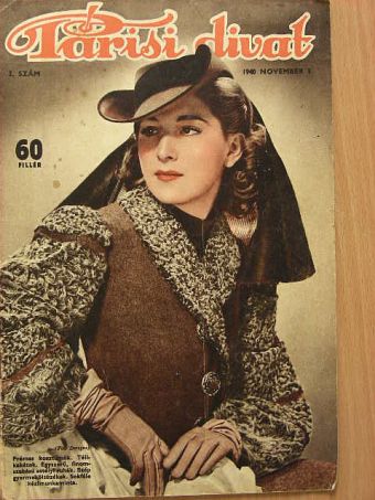 Baradlai Albert - Párisi divat 1940. november 1. [antikvár]