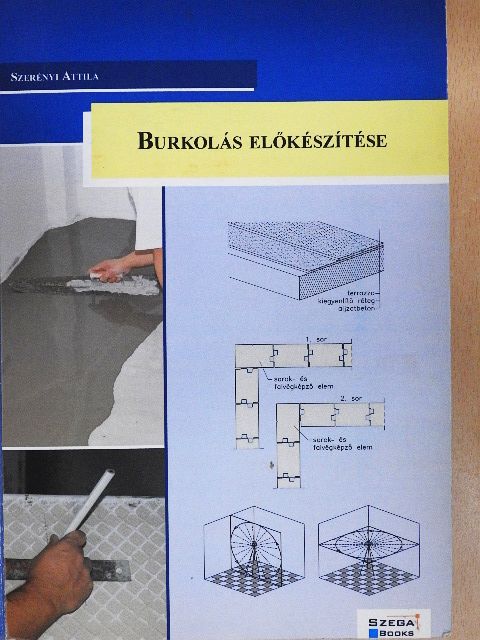 Szerényi Attila - Burkolás előkészítése [antikvár]