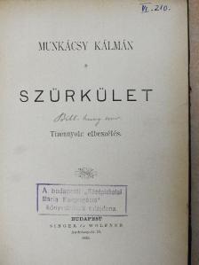 Munkácsy Kálmán - Szürkület [antikvár]