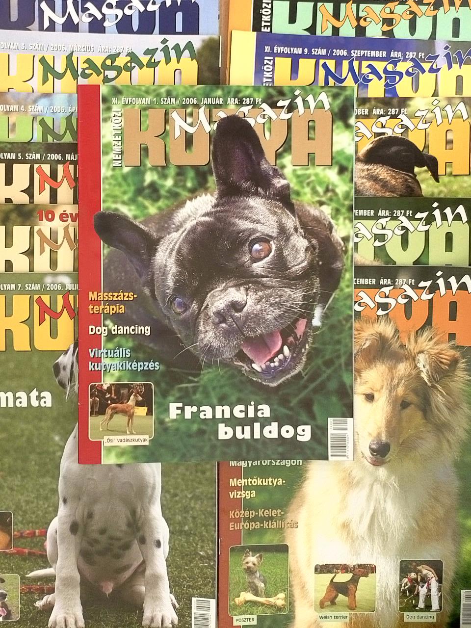 Dörflinger Krisztina - Nemzetközi Kutya Magazin 2006. január-december [antikvár]