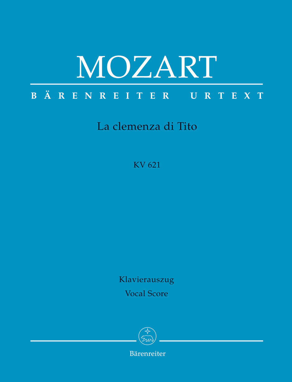 MOZART, W,A, - LA CLEMENZA DI TITO / TITUS KV 621, KLAVIERAUSZUG (EUGEN EPPLÉE)