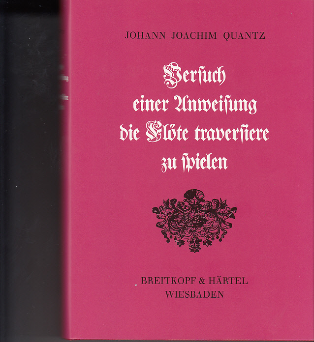 QUANTZ - VERSUCH EINER ANWEISUNG, DIE FLÖTE TRAVERSIERE ZU SPIELEN, LEINEN
