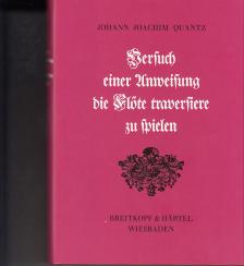 QUANTZ - VERSUCH EINER ANWEISUNG, DIE FLÖTE TRAVERSIERE ZU SPIELEN, LEINEN