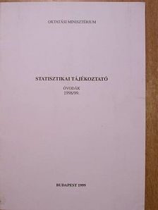 Statisztikai tájékoztató [antikvár]