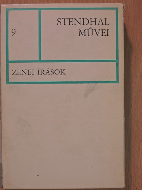 Stendhal - Zenei írások [antikvár]