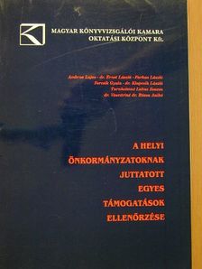 Ambrus Lajos - A helyi önkormányzatoknak juttatott egyes támogatások ellenőrzése [antikvár]