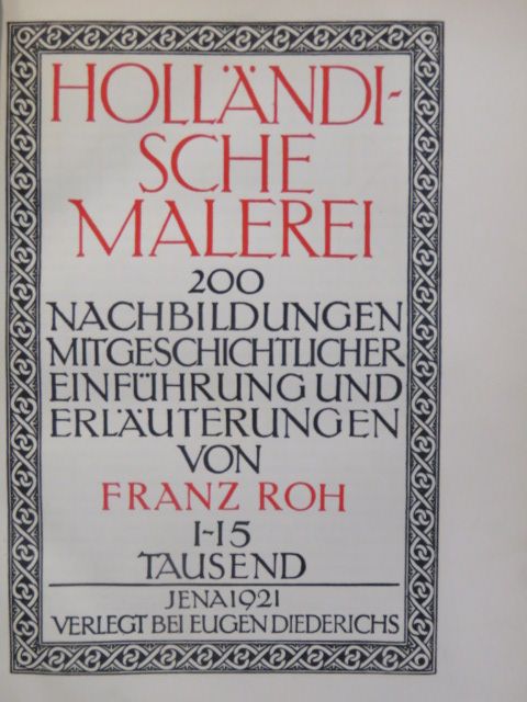 Holländische Malerei [antikvár]