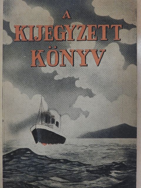 A kijegyzett könyv [antikvár]