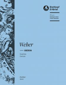 WEBER - OUVERTÜRE ZUR OPER OBERON, PARTITUR