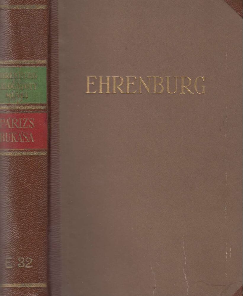 Ehrenburg, Ilja - Párizs bukása [antikvár]