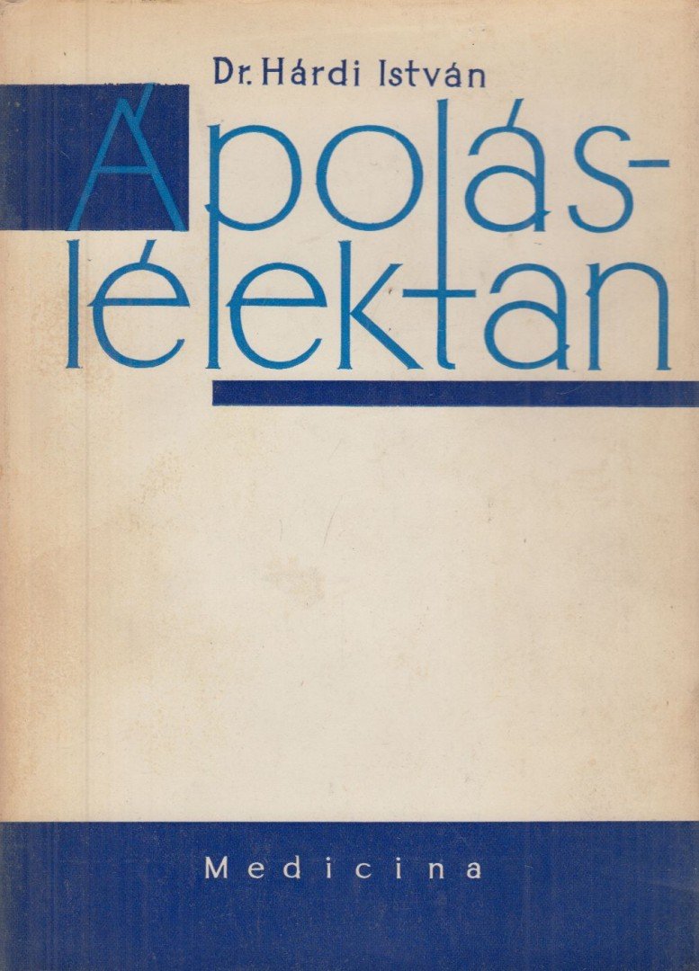 Dr. Hárdi István - Ápoláslélektan [antikvár]