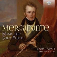 MERCADANTE - MUSIC FOR SOLO FLUTE CD LAURA TRAPANI
