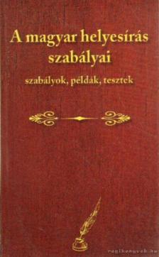 FARKAS ANDREA - A magyar helyesírás szabályai [antikvár]