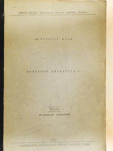 Dr. Petrich Géza - Ábrázoló geometria I. [antikvár]