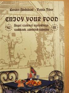 Kovács Andrásné - Enjoy your food - CD-vel [antikvár]