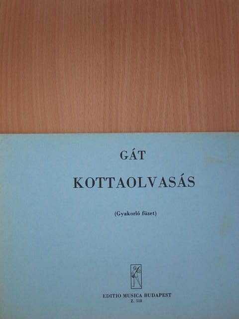 Gát József - Kottaolvasás [antikvár]