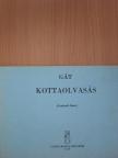 Gát József - Kottaolvasás [antikvár]