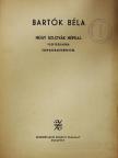 Bartók Béla - Négy szlovák népdal [antikvár]
