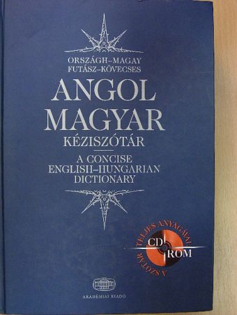 Angol-magyar kéziszótár [antikvár]