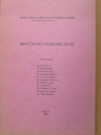Dr. Berek Imre - Biológiai gyakorlatok [antikvár]