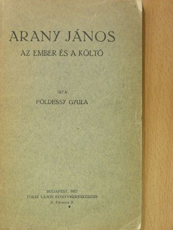 Földessy Gyula - Arany János [antikvár]