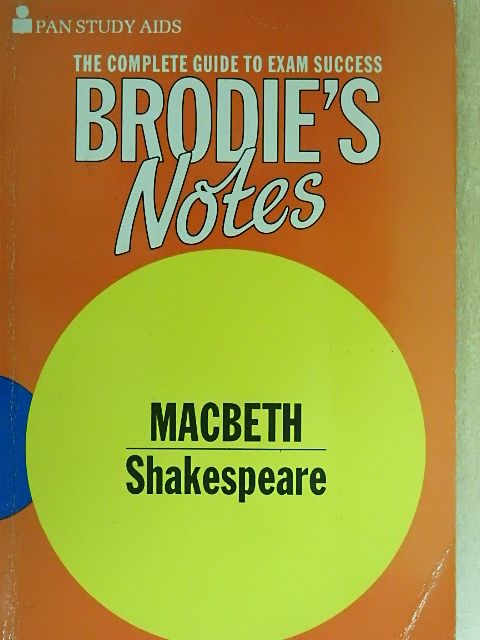 Brodie's Notes on William Shakespeare's Machbeth [antikvár]