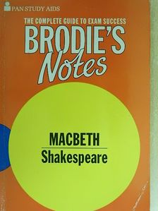 Brodie's Notes on William Shakespeare's Machbeth [antikvár]