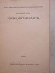 Racsmány Anna - Fontosabb táblázatok [antikvár]