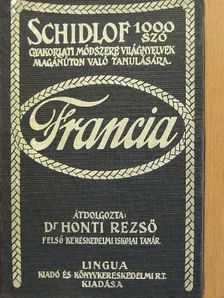 Schidlof - Schidlof gyakorlati módszere - Francia 1-10. füzet [antikvár]