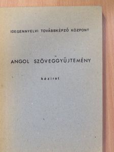 Angol szöveggyűjtemény [antikvár]