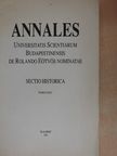 János Sarkady - Annales Universitatis Scientiarum Budapestinensis de Rolando Eötvös nominatae XXVI. [antikvár]