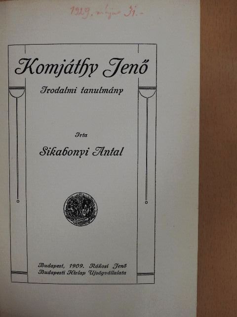 Koeppel Emil - Komjáthy Jenő/Byron/Függelék: Byron Magyarországon [antikvár]