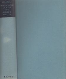 Franz Lennartz - Ausländische Dichter und Schriftsteller unserer Zeit [antikvár]