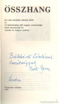 Összhang (dedikált) [antikvár]