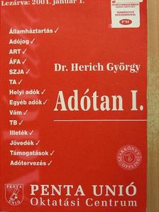 Dr. Herich György - Adótan I. [antikvár]