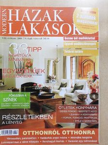 Modern Házak, Lakások 2008/7-8. [antikvár]
