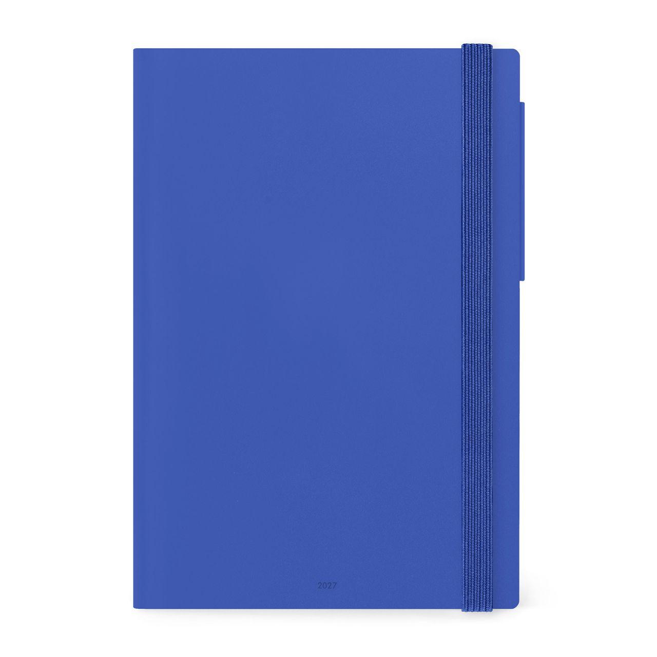 AG2712077 - Legami határidőnapló (17x24 cm), heti+napi, Eclectic Blue 2027