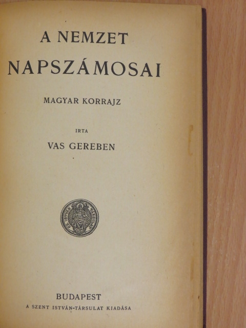 Vas Gereben - A nemzet napszámosai [antikvár]