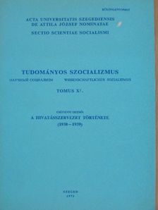Csépányi Dezső - Tudományos szocializmus Tomus XI. [antikvár]