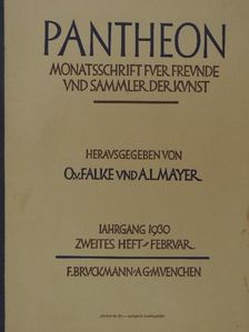 A. de Hevesy - Pantheon 1930. Februar [antikvár]