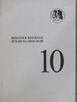 G. Béla Németh - Berliner Beiträge zur Hungarologie 10. [antikvár]