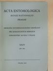 Zdenek Boucek - Acta Entomologica Musei Nationalis Pragae 1946. XXIV/308-324 [antikvár]