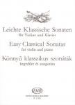 KÖNNYŰ KLASSZIKUS SZONÁTÁK HEGEDŰRE ÉS ZONGORÁRA (LENKEI-CSURKA