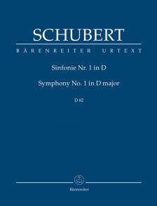 Franz Schubert - SINFONIE NR.1 IN D D 82 STUDIENPARTITUR URTEXT (ARNOLD FEIL/CHRISTA LANDON)